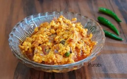 Dahi paneer bhurji recipe